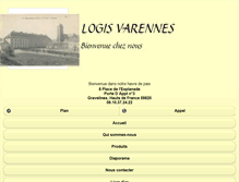 Tablet Screenshot of logisvarennes.com